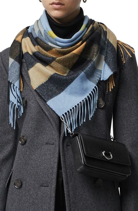 burberry mega check scarf|burberry mega check cashmere scarf.